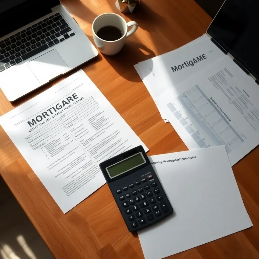 Nederlandse woonwijk met verschillende huizen en een gezin dat hun nieuwe huis bekijkt